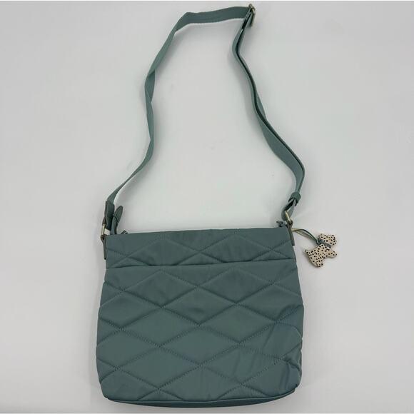 RADLEY London Crossbody Quilted Nylon Purse Bag Adjustable Strap L - Picture 2 of 9